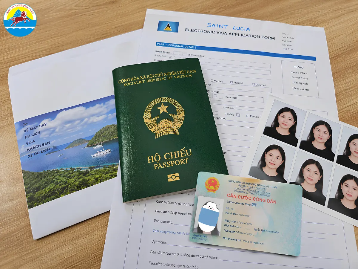 Hộ chiếu và giấy tờ chuẩn bị cho thủ tục visa du lịch Caribe