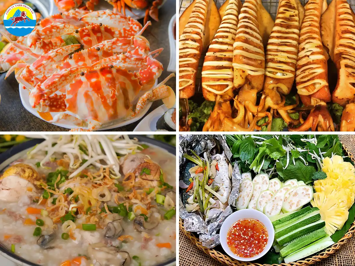 Hải sản biển hấp dẫn tại Quảng Bình