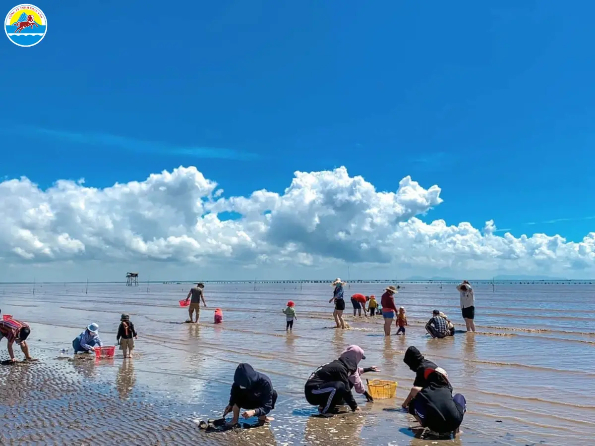 du lịch biển tân thành tiền giang