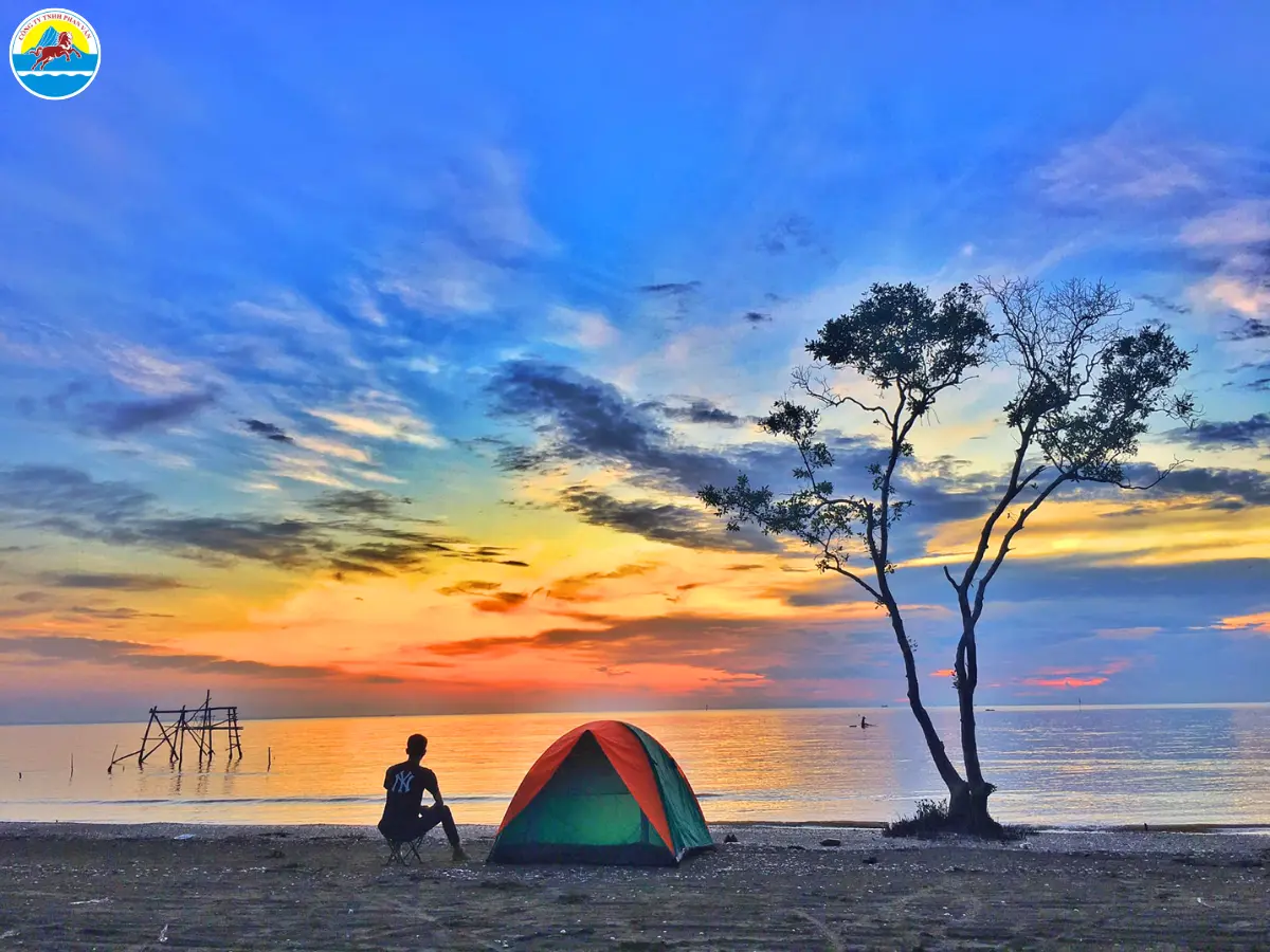 du lịch biển tân thành tiền giang​