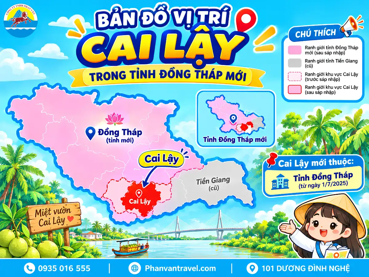du lịch Cai Lậy Tiền Giang