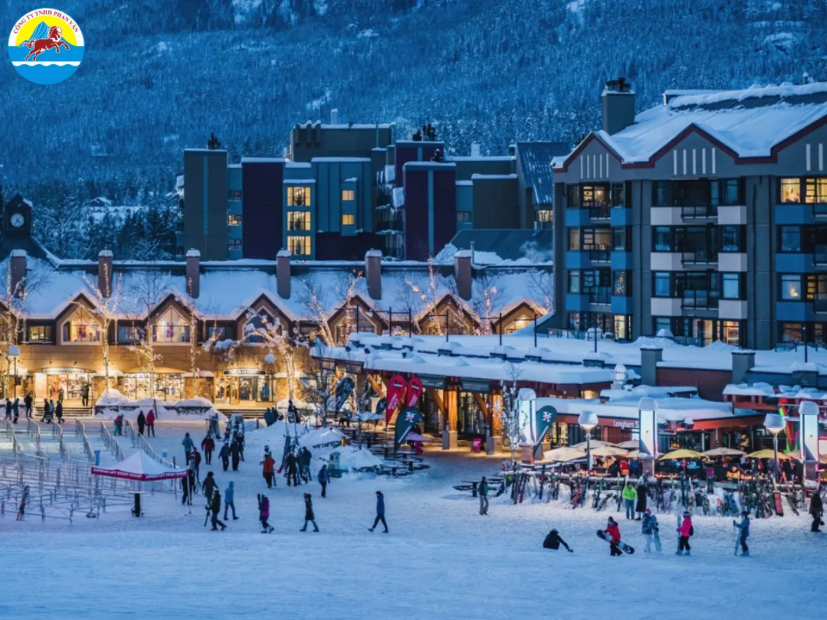 Trượt tuyết tại Whistler Blackcomb