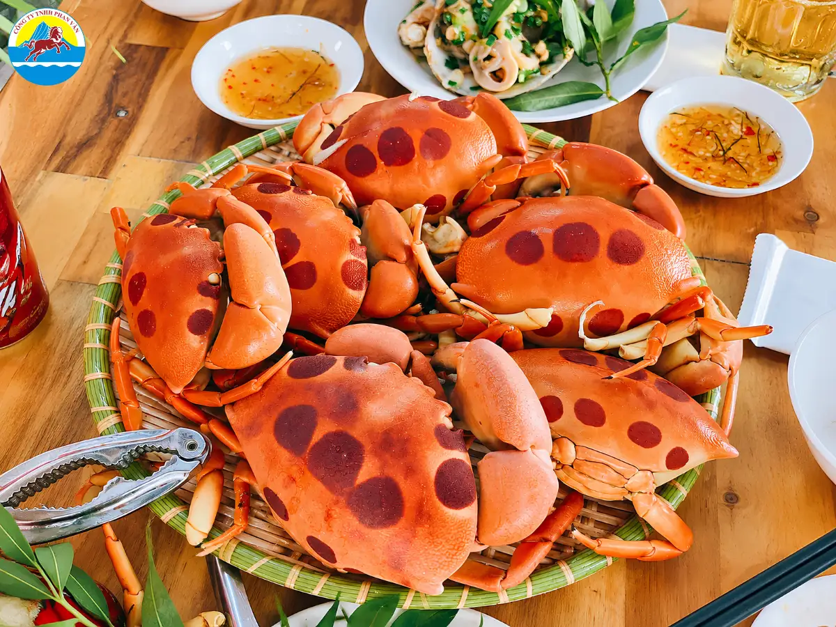 Thưởng thức cua mặt trăng Côn Đảo tháng 10