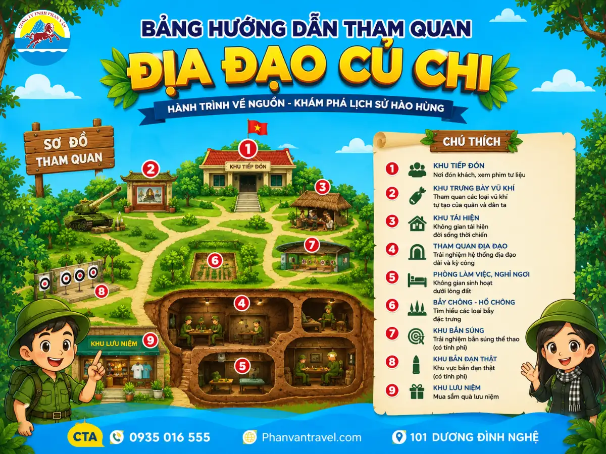 du lịch Củ Chi 1 ngày