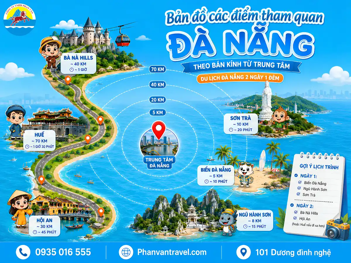 du lịch Đà Nẵng 2 ngày 1 đêm