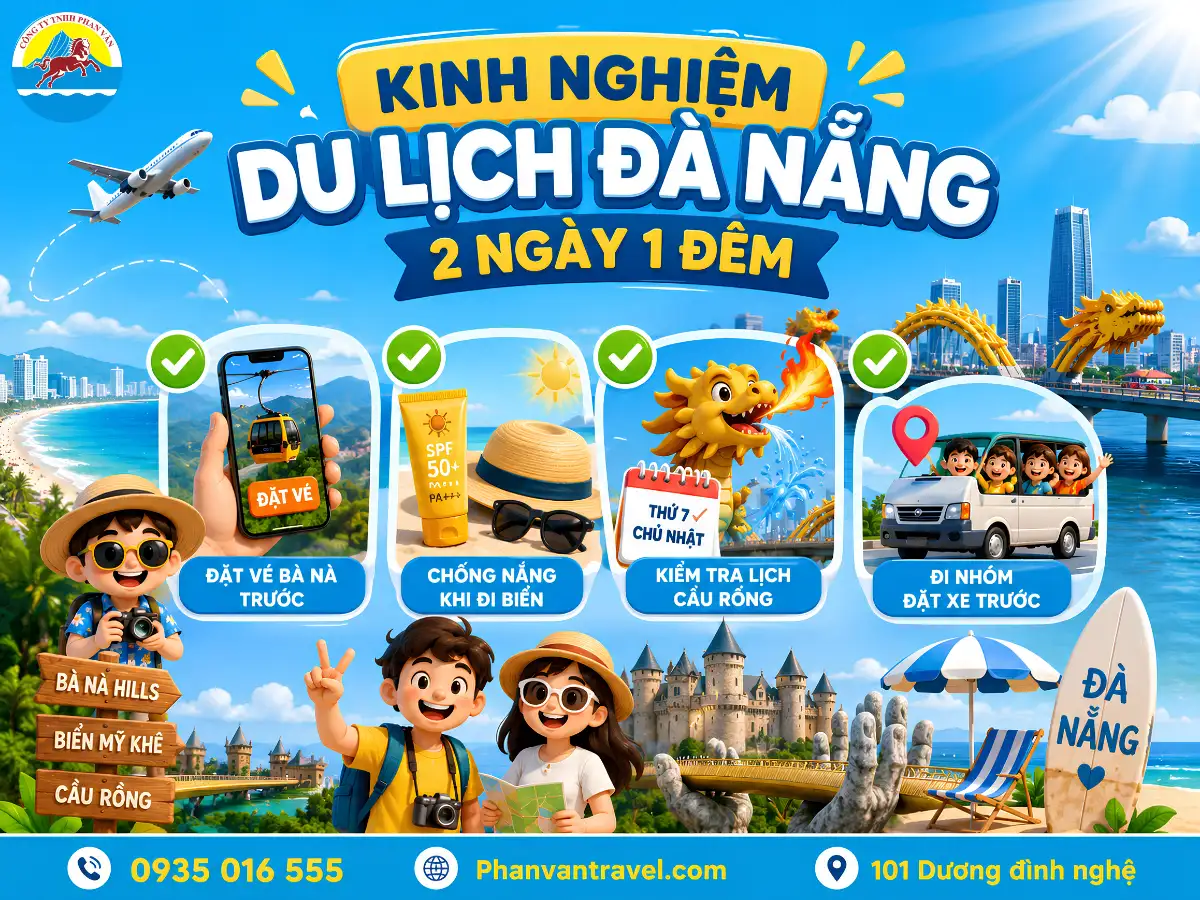 du lịch Đà Nẵng 2 ngày 1 đêm