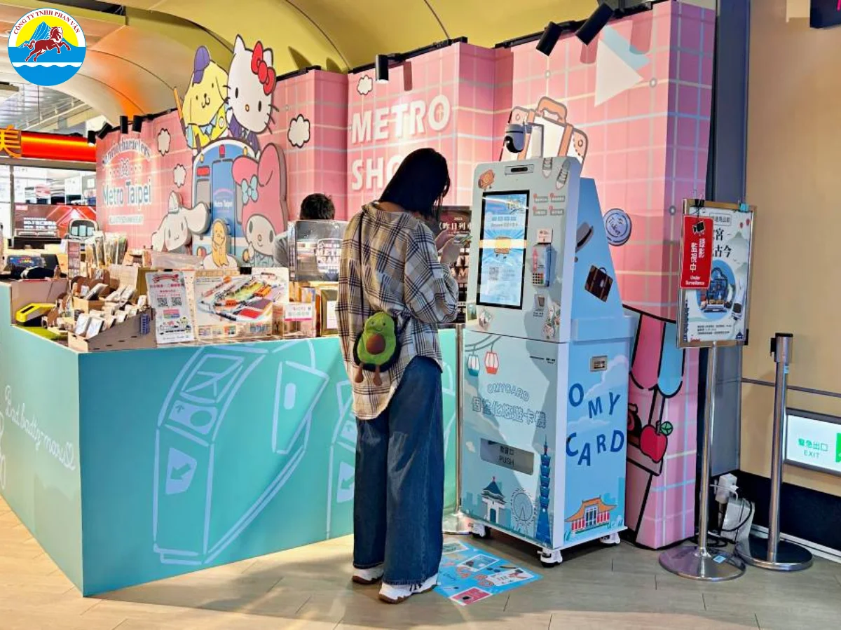 Rút thẻ EasyCard tại Đài Loan