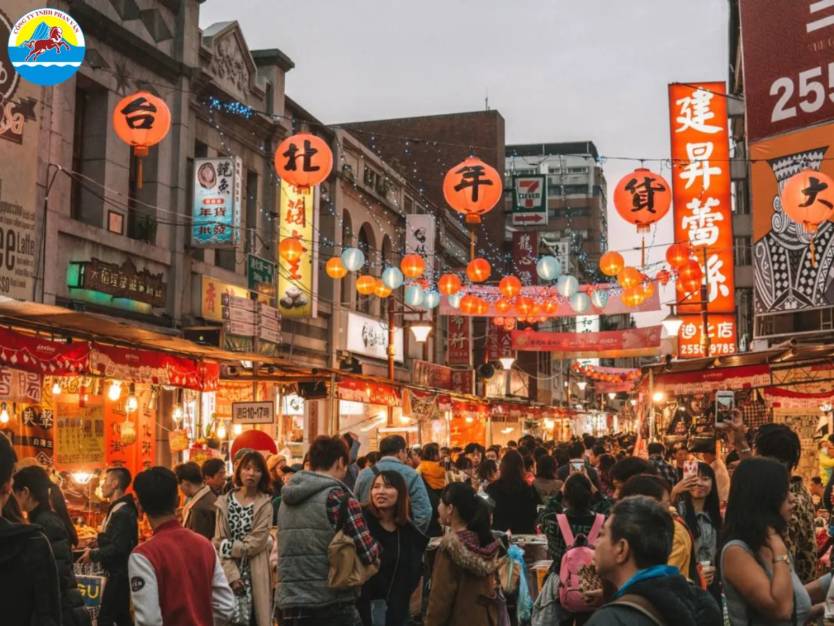 Chợ Tết Nguyên Đán Đường Dihua