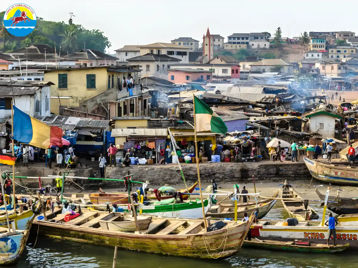 du lịch Ghana​