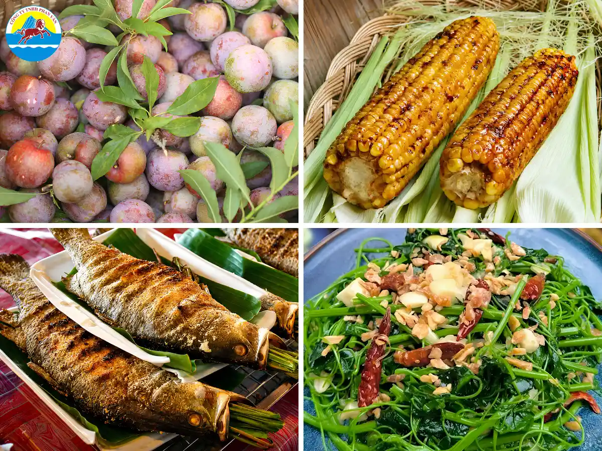Các món ăn hấp dẫn tháng 8 tại Hà Giang