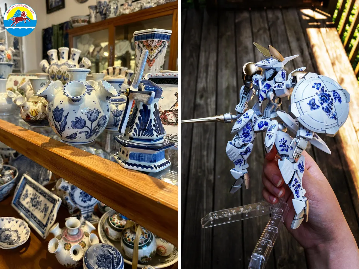 Đồ gốm Delft Blue (Delftware)