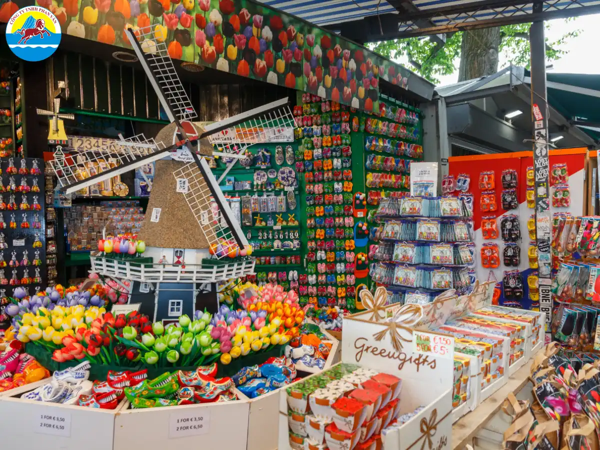 Chợ hoa Bloemenmarkt (Amsterdam)