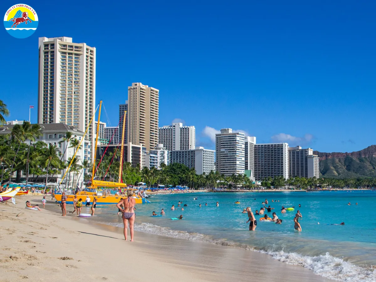Khách sạn tại khu Waikiki Beach