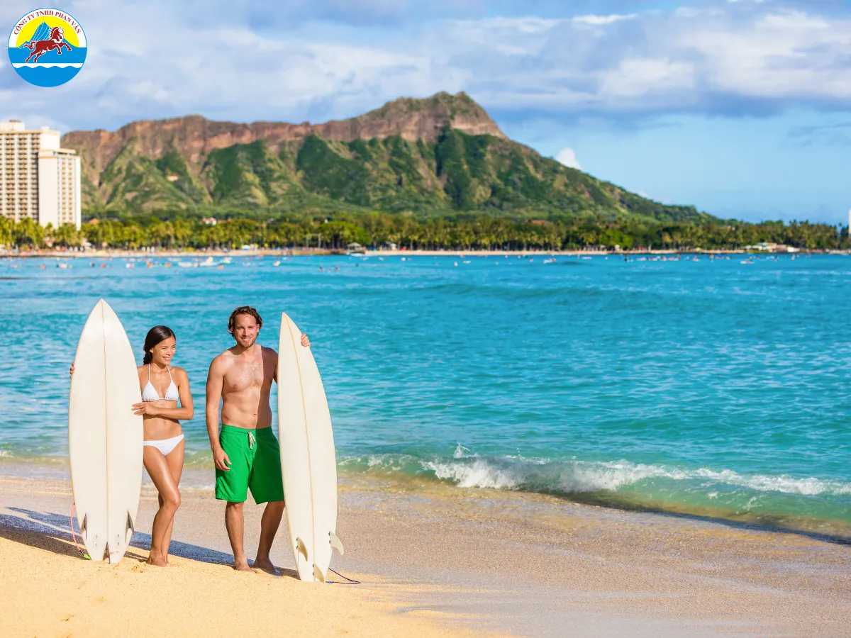 Mùa đông là lúc lý tưởng để lướt sóng