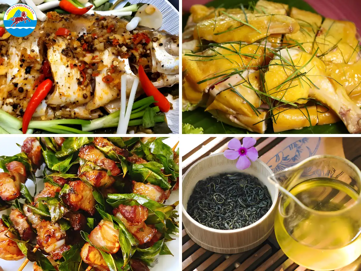 Ẩm thực tại Hồ Núi Cốc