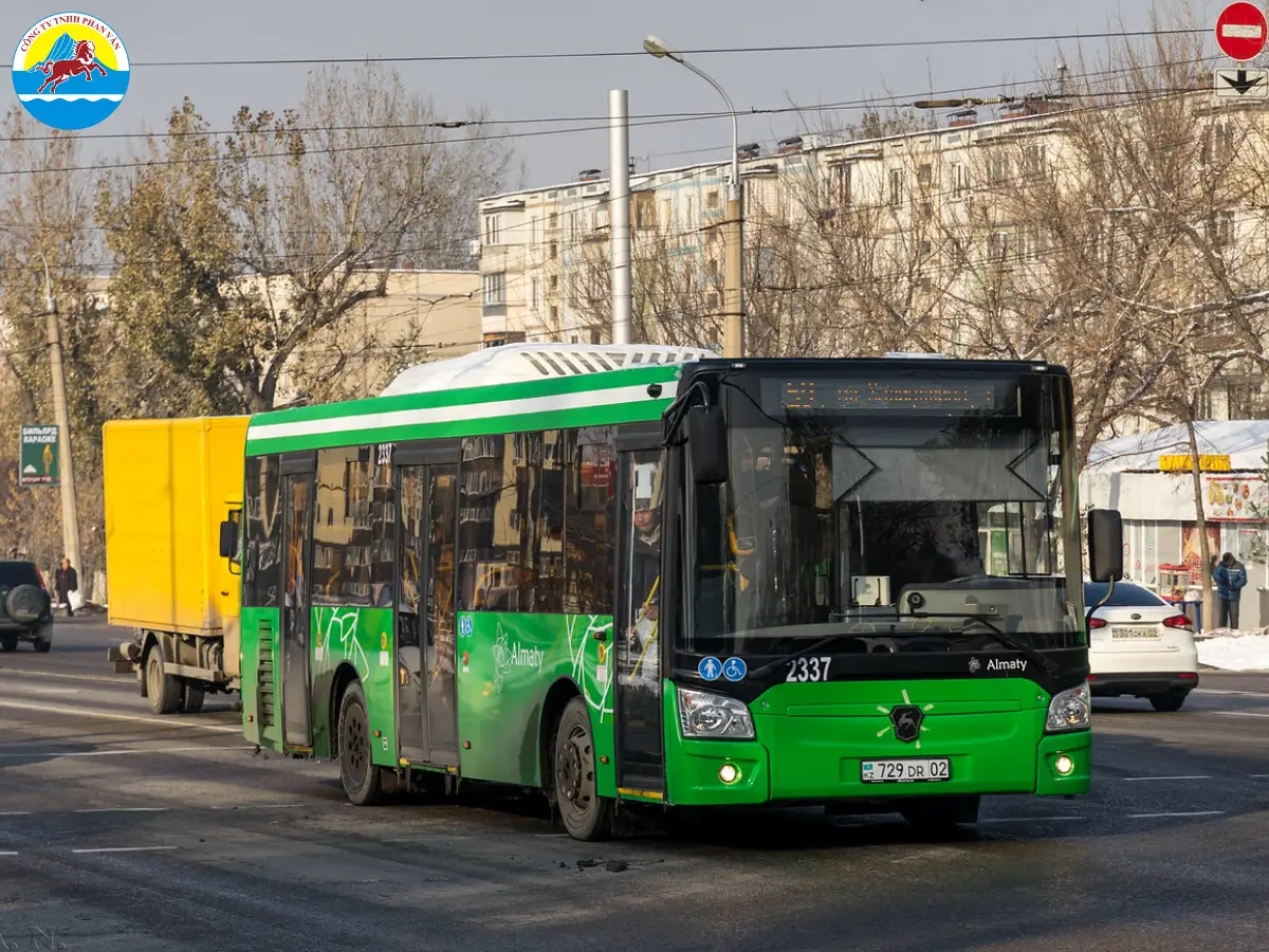 Hệ thống Bus tại Almaty rất tiện lợi và có giá thành rẻ