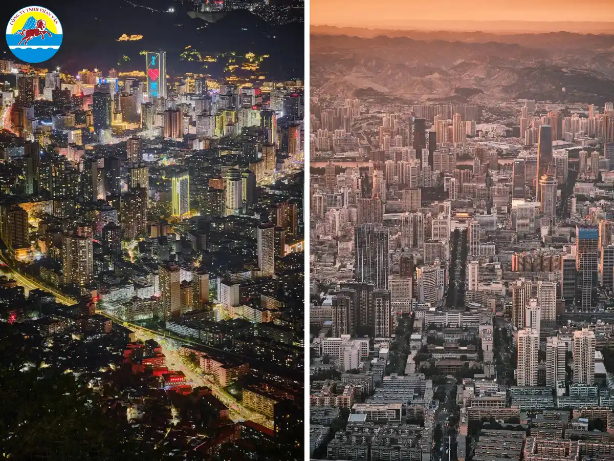 Lan Châu Cam Túc Trung Quốc nằm ở vùng có khí hậu lục địa khô hạn