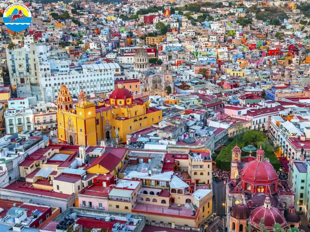 Thành phố sắc màu Guanajuato