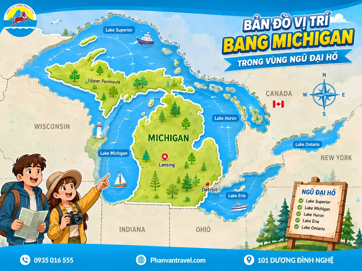 du lịch Michigan