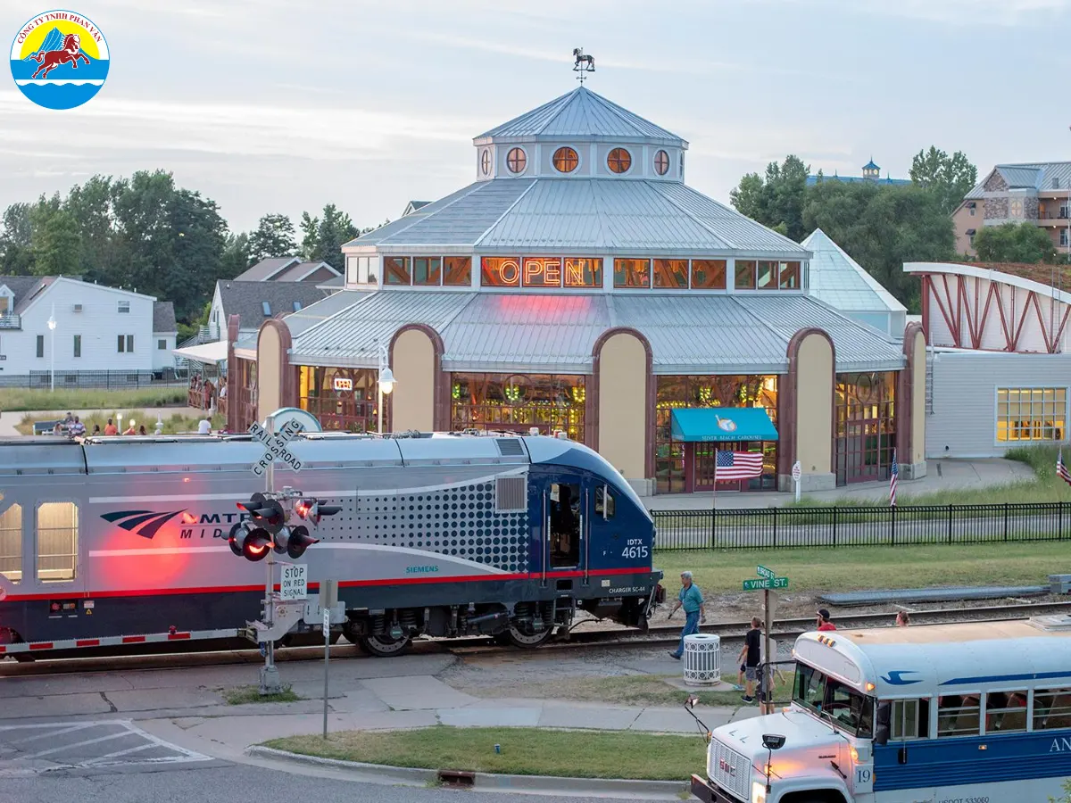 Tàu hỏa tại Michigan