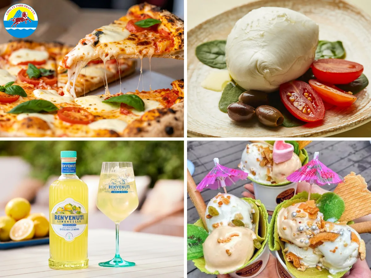 Ẩm thực đặc trưng miền Nam nước Ý