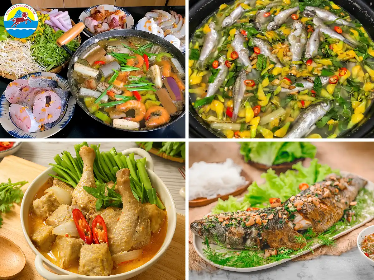 Các món ăn hấp dẫn miền Tây