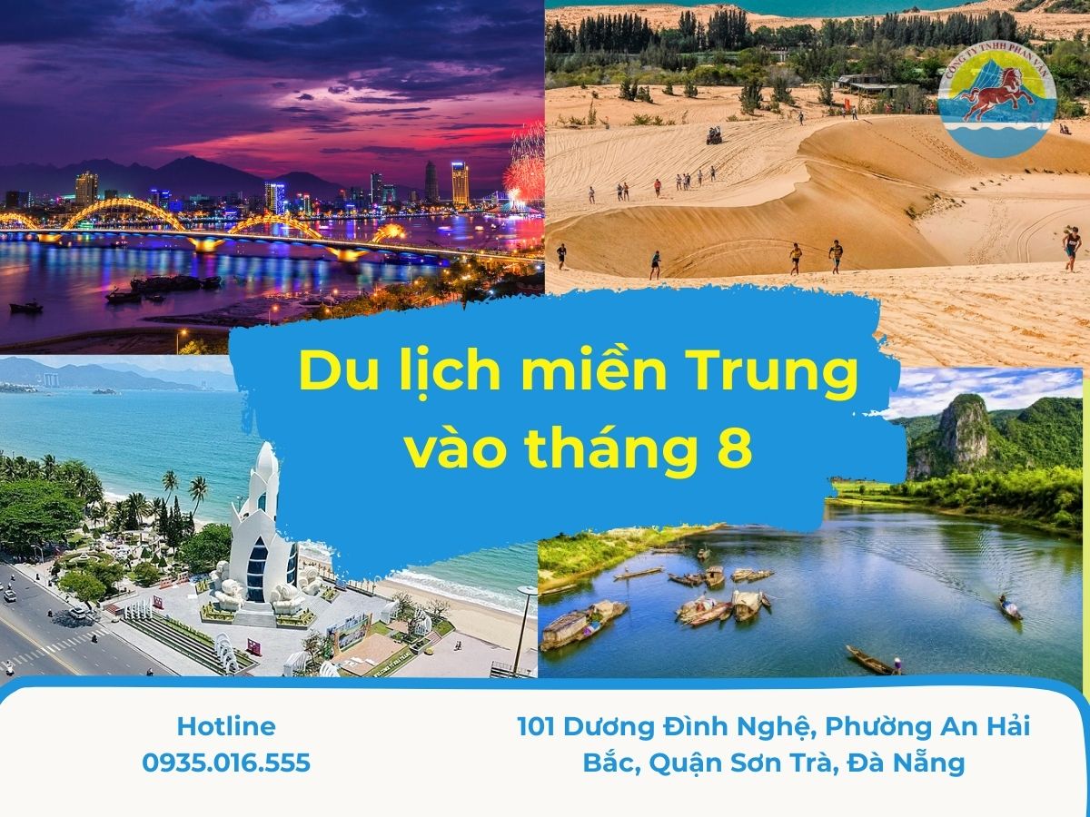 Du lịch miền Trung vào tháng 8 - Biển xanh vẫy gọi