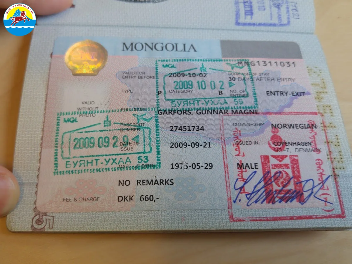Thủ tục xin visa Mông Cổ cho du khách Việt Nam tương đối đơn giản