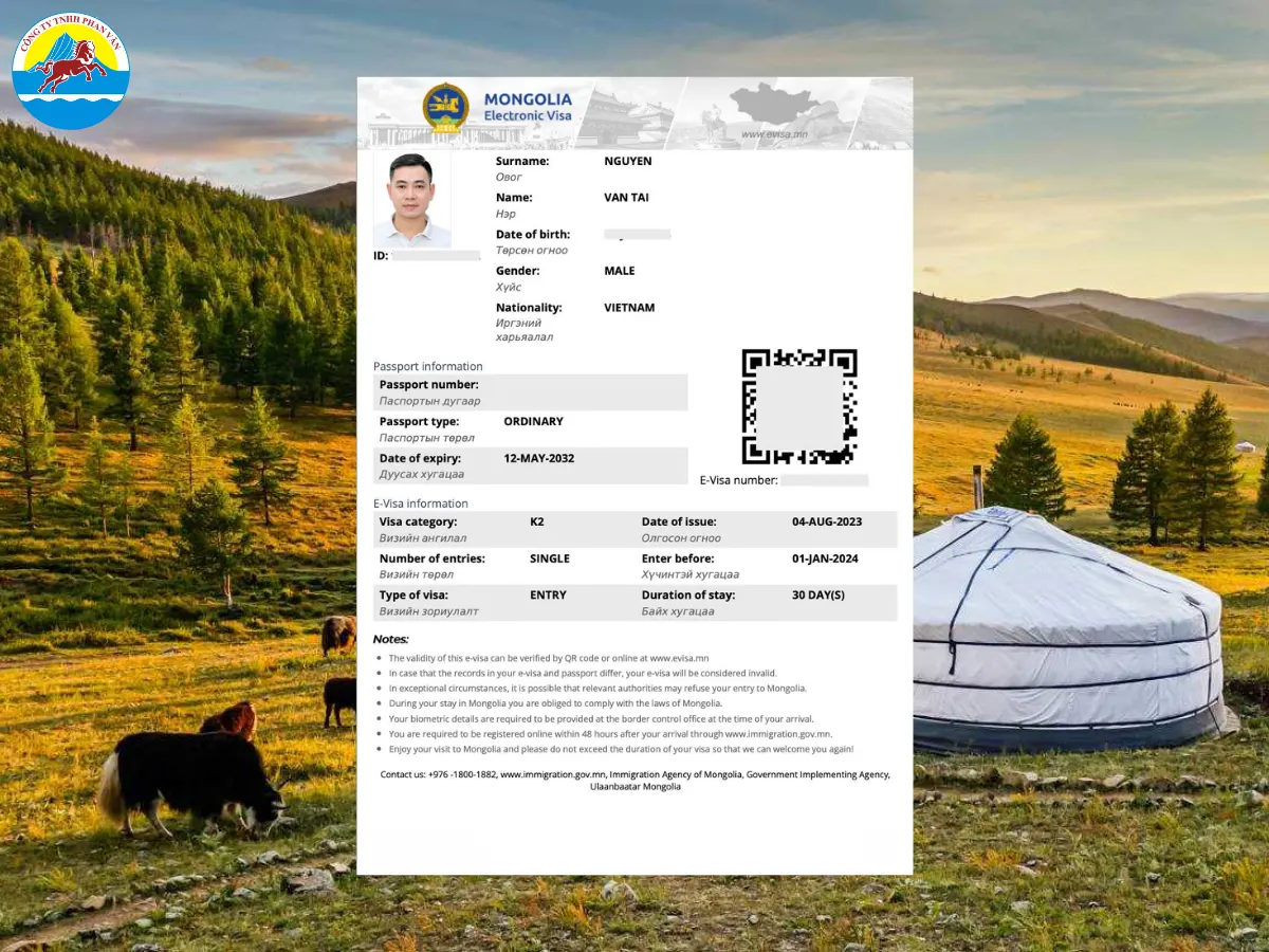 Du lịch Mông Cổ có cần visa không phụ thuộc thời gian và mục đích chuyến đi
