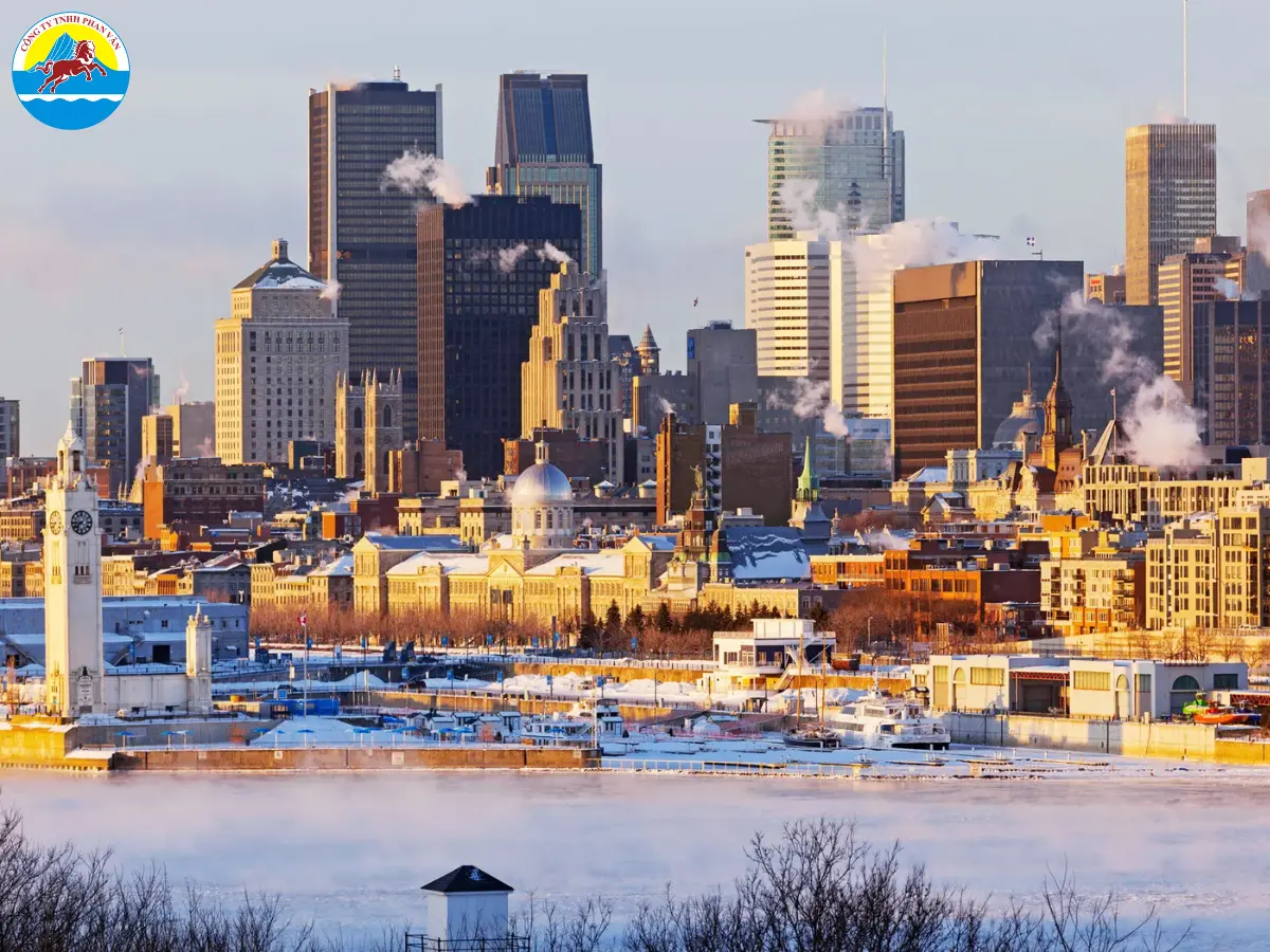 Montreal nằm trên một hòn đảo