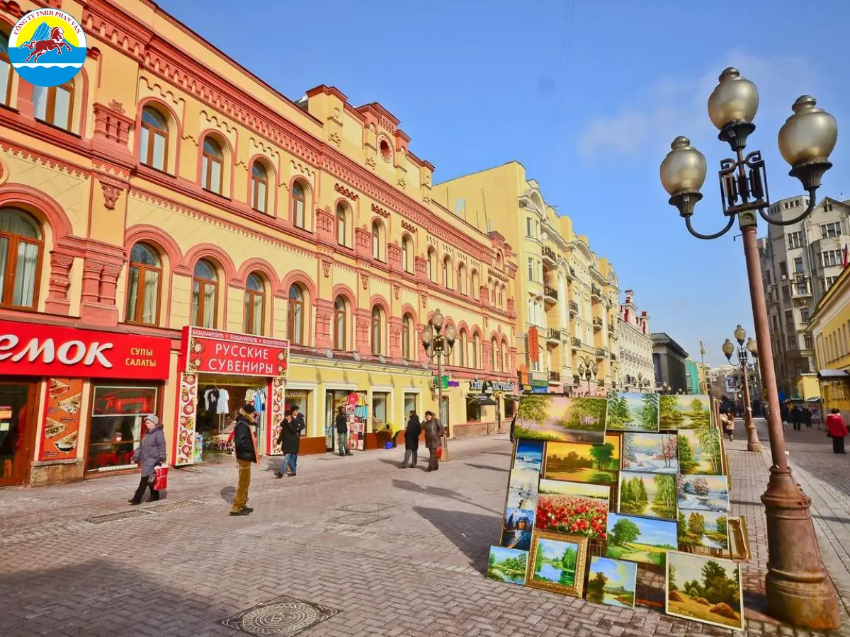 Phố đi bộ Arbat (Old Arbat Street)