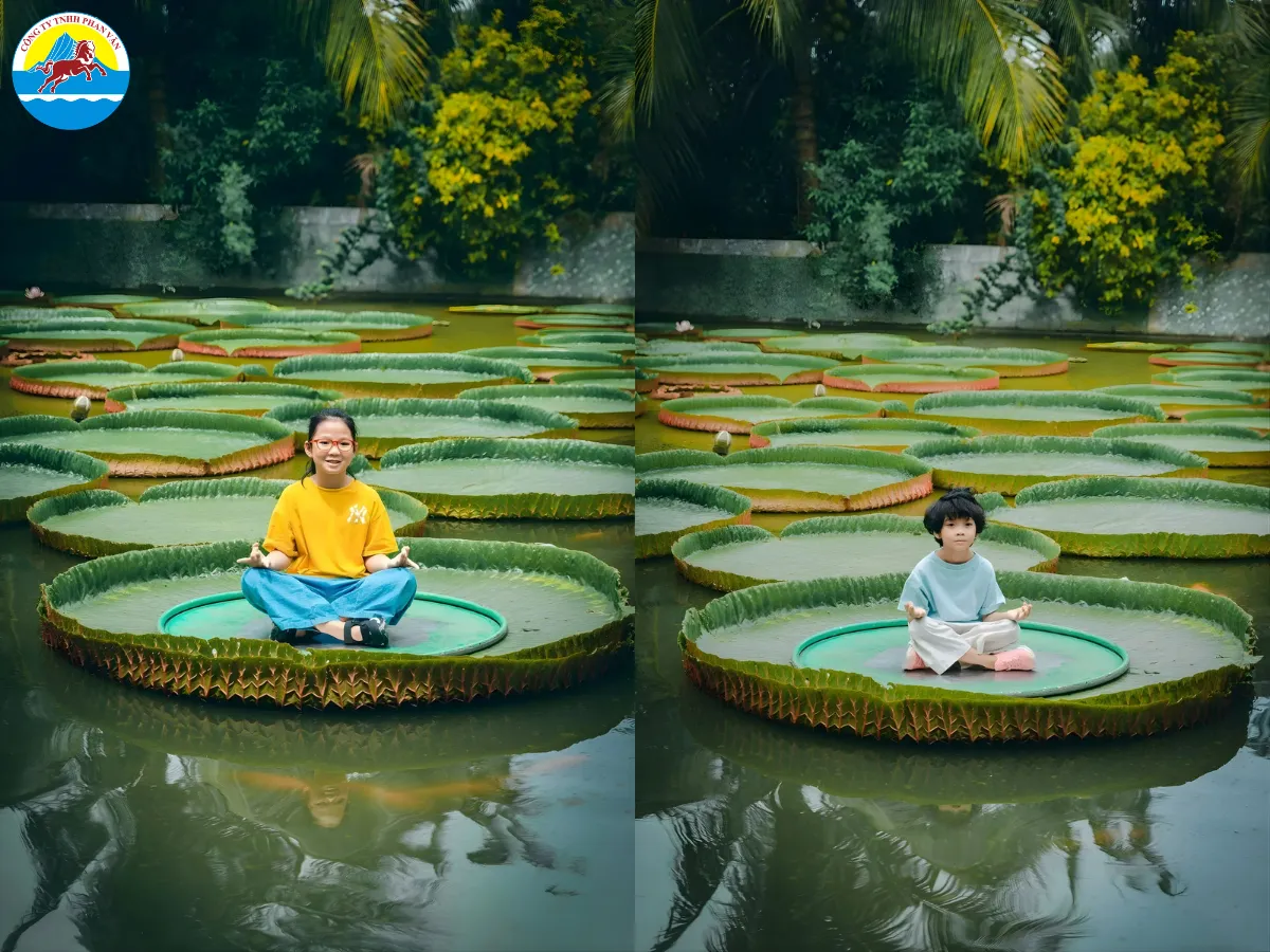 du lịch mùa nước nổi Đồng Tháp​