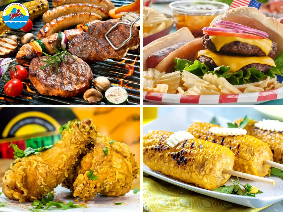 Ẩm thực Mỹ tháng 7