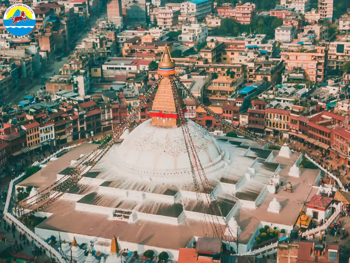 Kathmandu nằm trong thung lũng, ô nhiễm không khí nặng