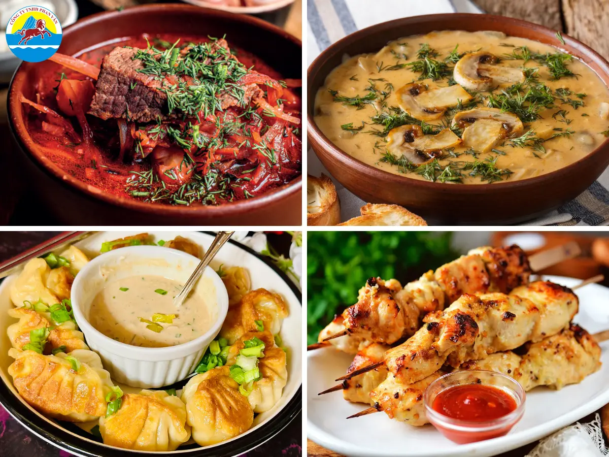 Ẩm thực mùa thu nước Nga là câu chuyện về sự ấm áp và hương vị đậm đà