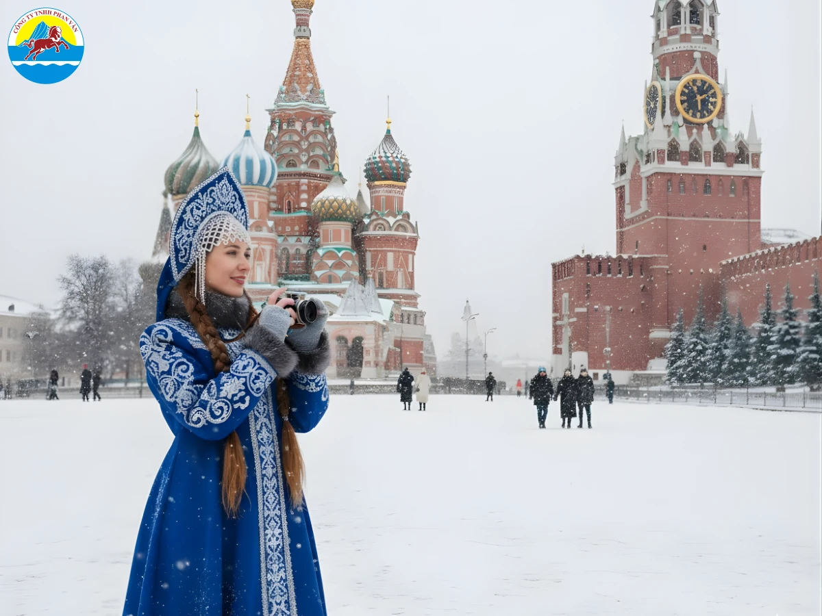 Tháng 11 ở Nga có không khí lạnh đầu mùa