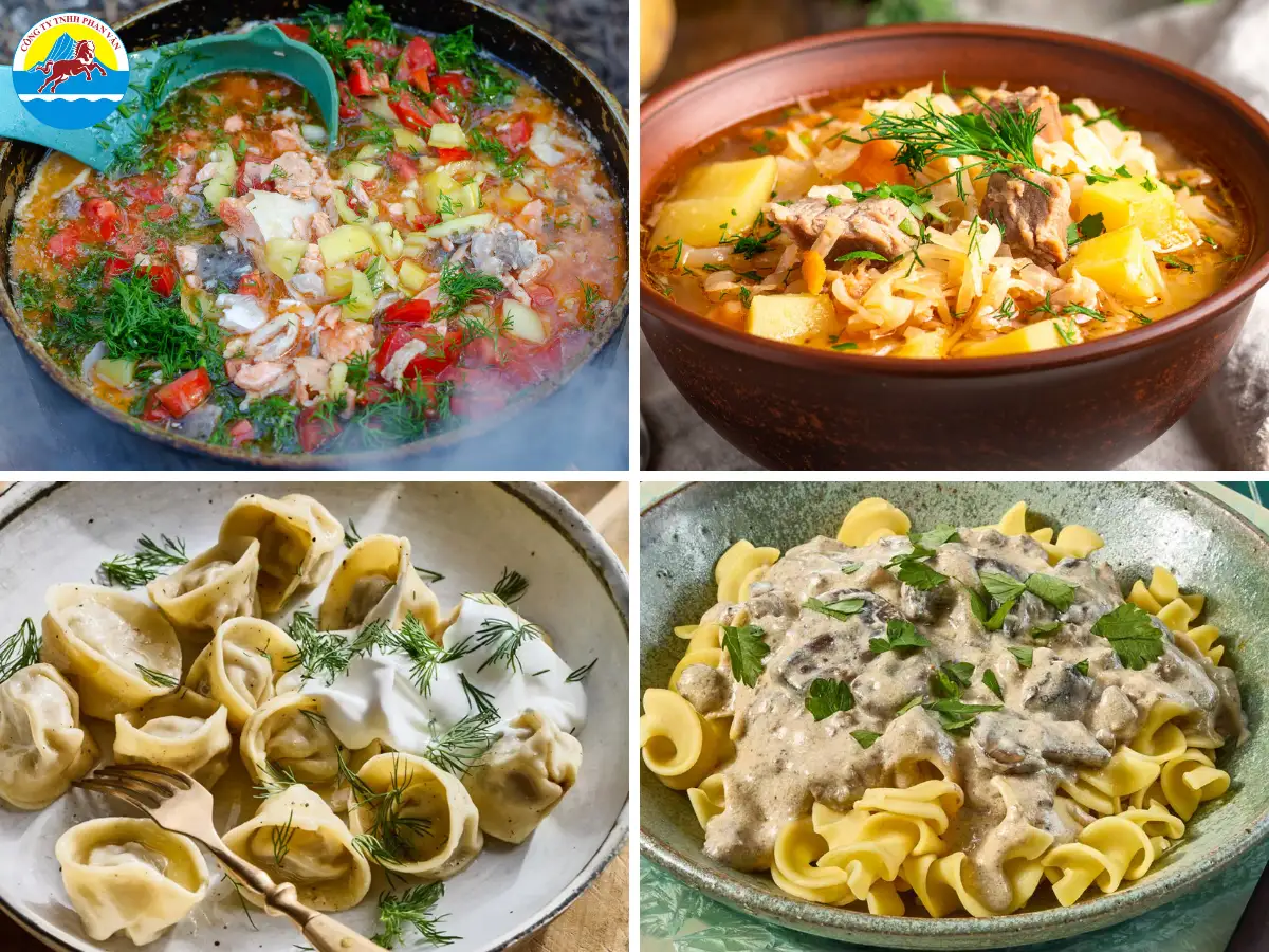 món ăn ngon ở nga