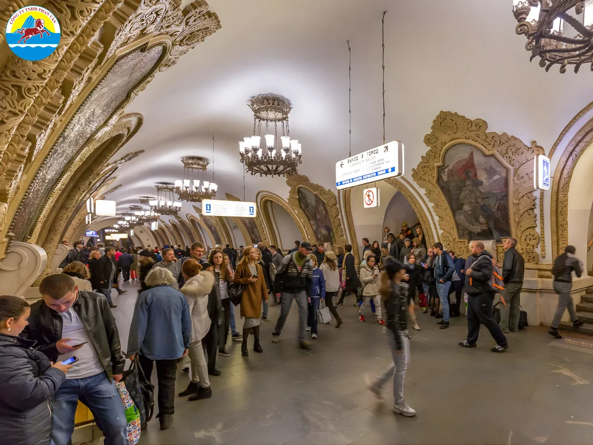 nhà ga Metro Moscow
