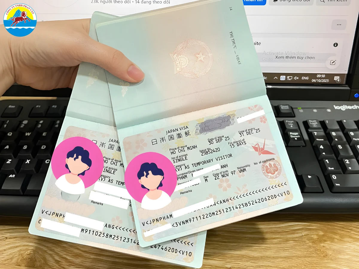 Visa là giấy tờ bắt buộc đầu tiên cần có