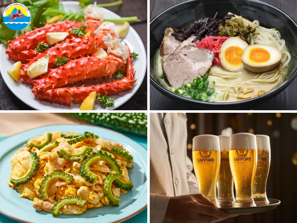 Ẩm thực Hokkaido giữ vị trí nổi bật trong văn hóa ẩm thực Nhật Bản