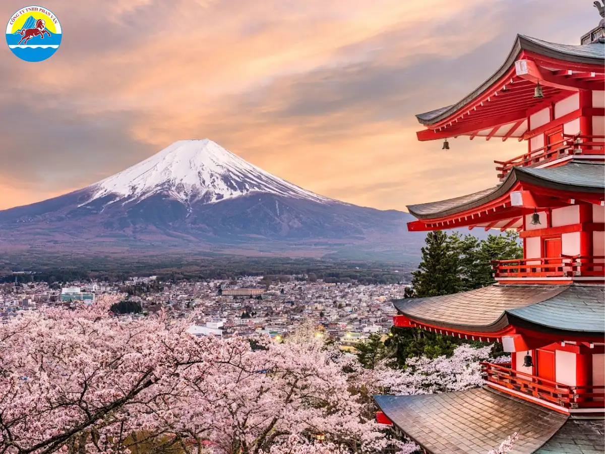 Không khí tết trong lành rất phù hợp ngắm Núi Phú Sĩ