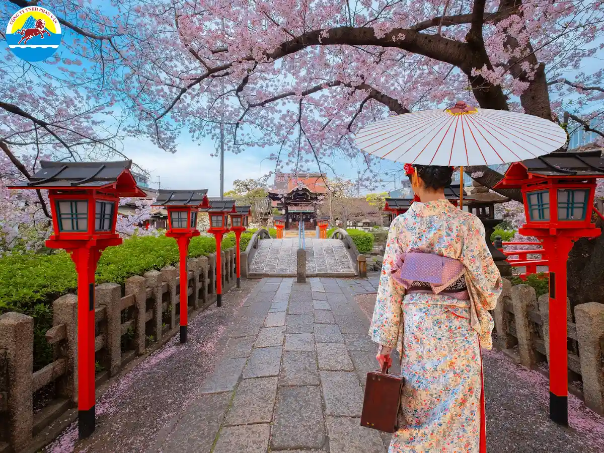 Tháng 4 là mùa cao điểm của du lịch Nhật Bản tháng 4