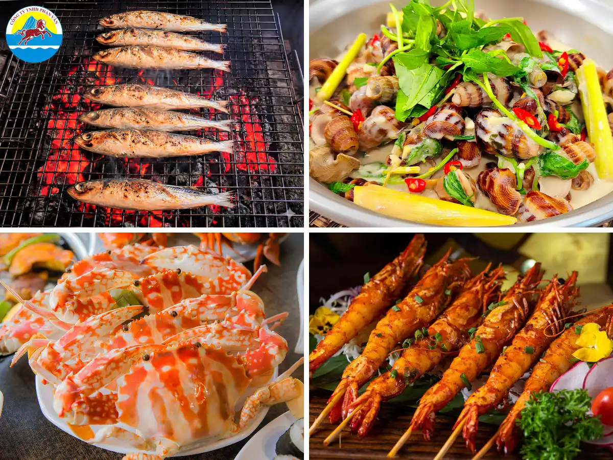 Các món hải sản không thể bỏ lỡ tại Núi Thành