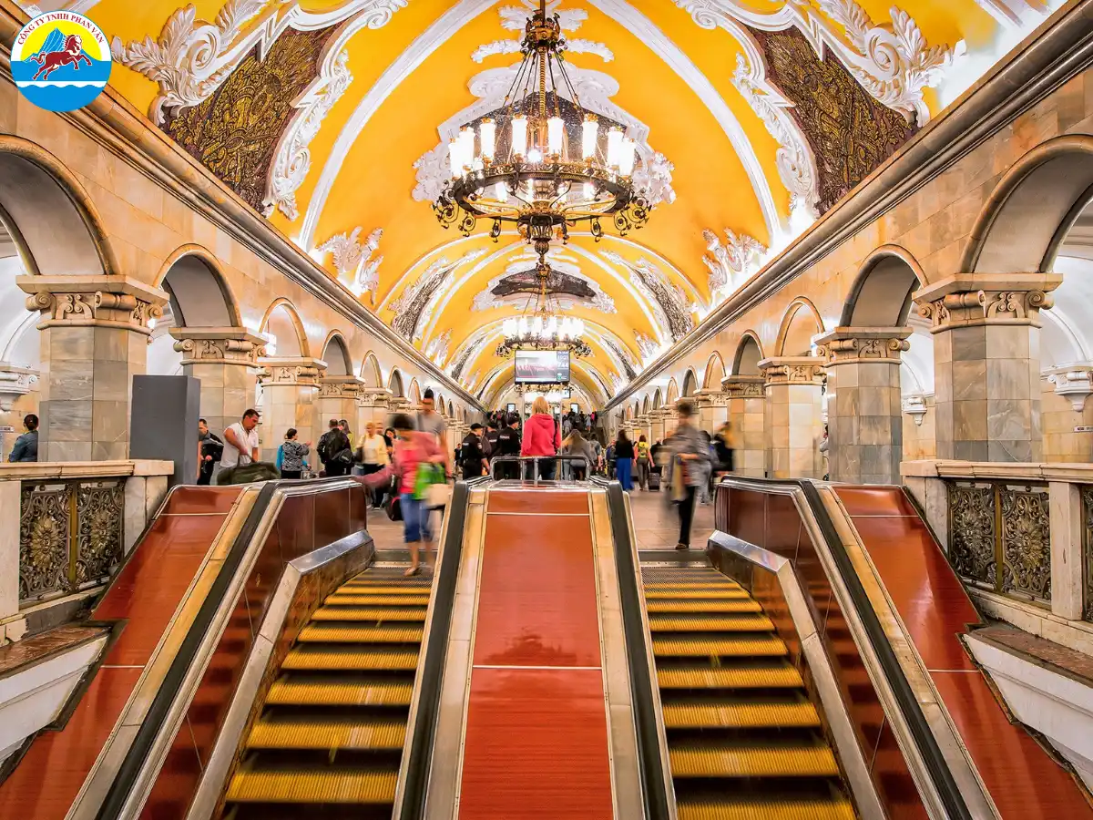 Bảo tàng ngầm dưới lòng đất Moscow