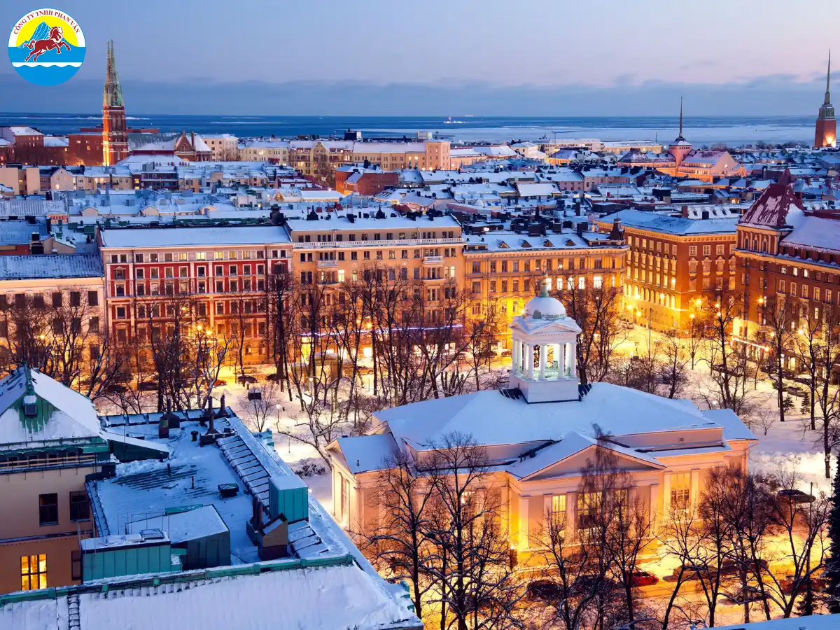 Không khí Phần Lan rất trong lành