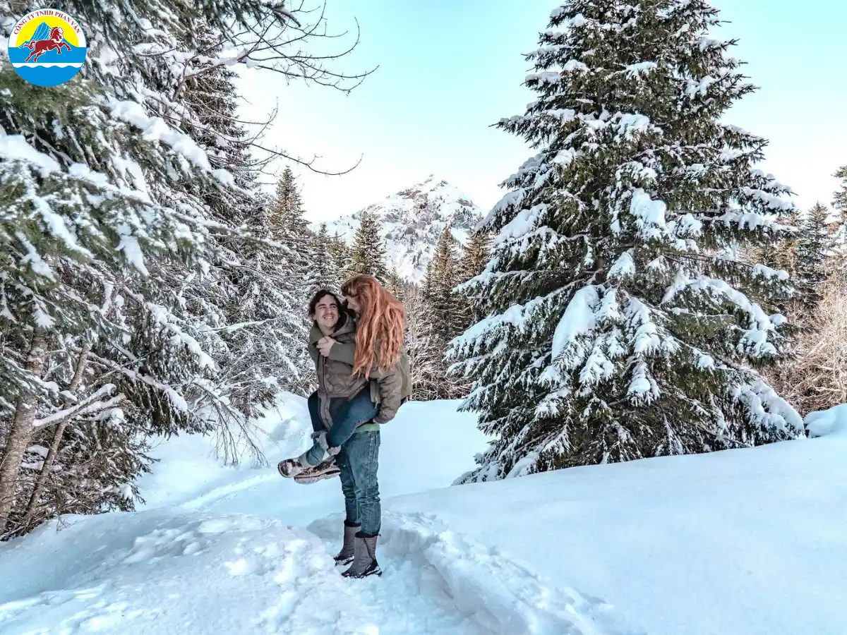 Từ giữa tháng 12 đến giữa tháng 3, nước Pháp chìm trong tiết trời lạnh giá