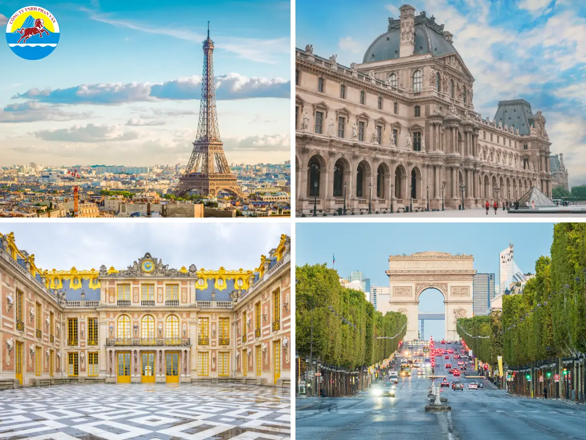 Phần lớn điểm đến mang tính biểu tượng tại Pháp đều thu phí vào cổng