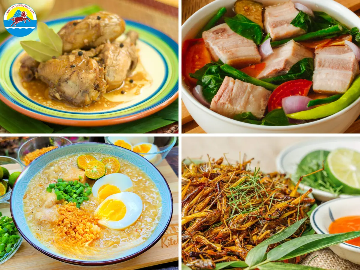 Nền ẩm thực Philippines phong phú, kết hợp hài hòa giữa hương vị Đông Nam Á và ảnh hưởng Tây Ban Nha