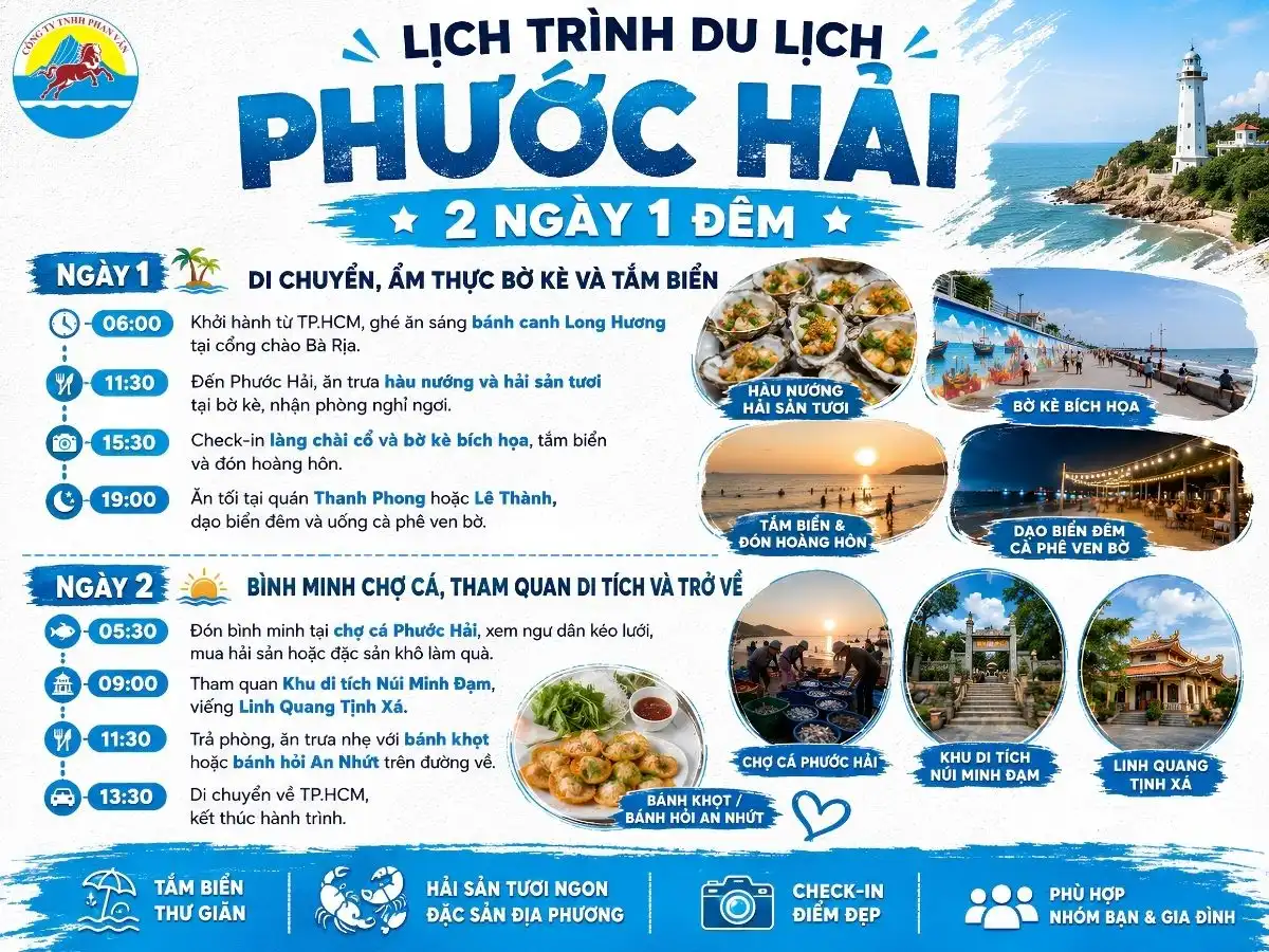 du lịch Phước Hải Vũng Tàu