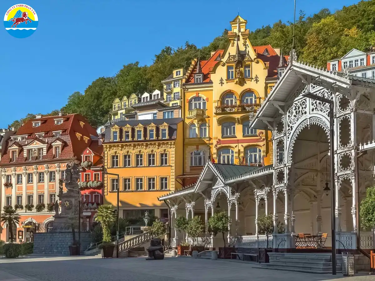 Phố Spa Karlovy Vary